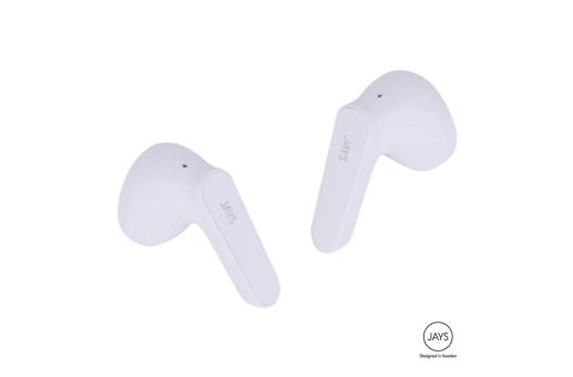 T00258 | Jays T-Five bluetooth earbuds White