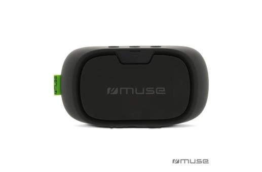 M-370 DJ | Muse 6W Bluetooth Speaker With Ambiance Light Black