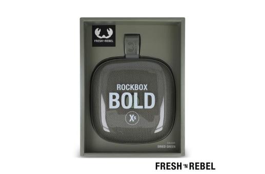 1RB5100 | Fresh 'n Rebel Rockbox Bold Xs splashproof TWS speaker 4W Green