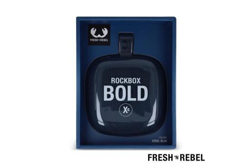 1RB5100 | Fresh 'n Rebel Rockbox Bold Xs splashproof TWS speaker 4W Dunkelblau