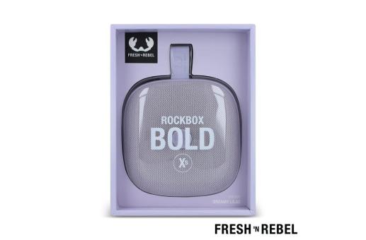 1RB5100 | Fresh 'n Rebel Rockbox Bold Xs splashproof TWS speaker 4W Lila