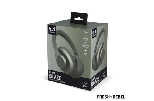 3HP4200 I Fresh 'n Rebel Clam Blaze-Wireless headphone ENC Grün