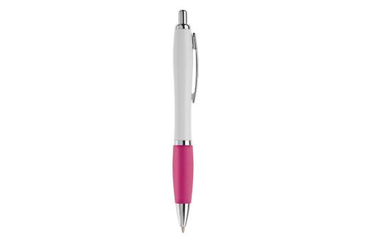 Ball pen Hawaï hardcolour Pink/white