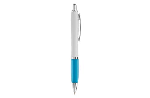 Ball pen Hawaï hardcolour, lightblue Lightblue, offwhite