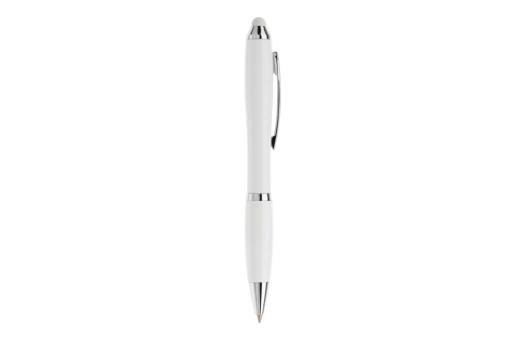 Ball pen Hawaï stylus hardcolour White