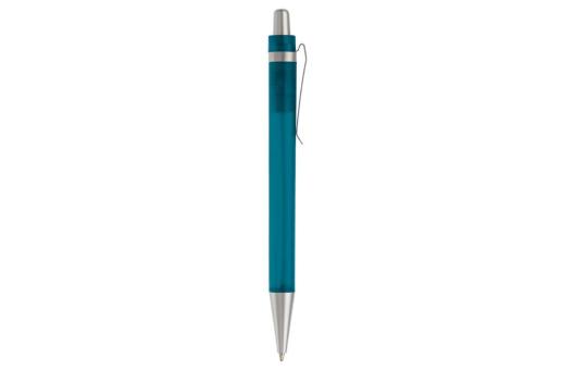 Ball pen Antarctica metal clip Frozen blue