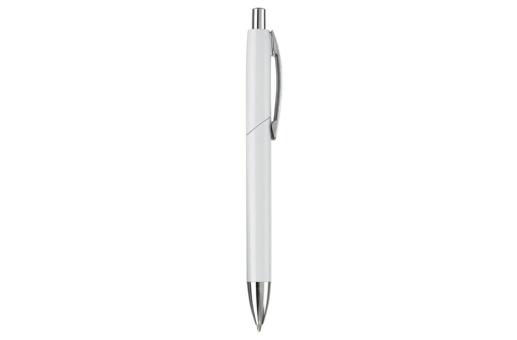 Ball pen Texas metal clip hardcolour White