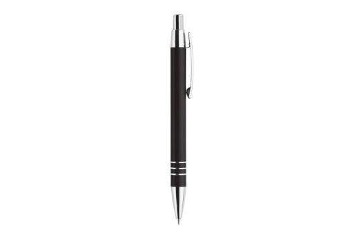 Aluminum ball pen in a tube Black