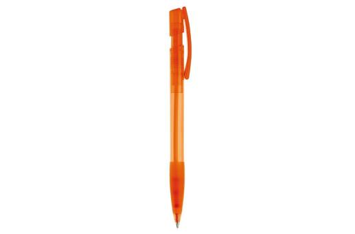 Nash ball pen rubber grip transparent Transparent orange