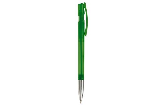 Nash ball pen metal tip transparent Transparent green