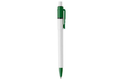 Ball pen Baron Colour hardcolour White/green