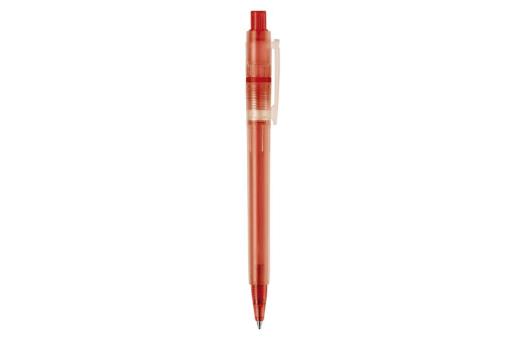 Ball pen Baron '03 Ice Frosty Transparent red