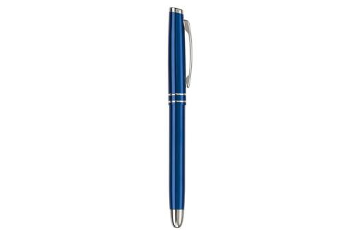 Metal rollerball 2 stripes Dark blue