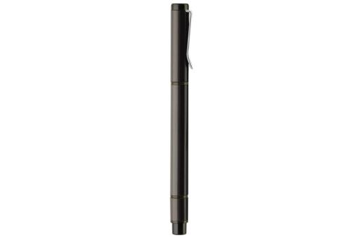 Ball pen with textmarker 2-in-1 Black