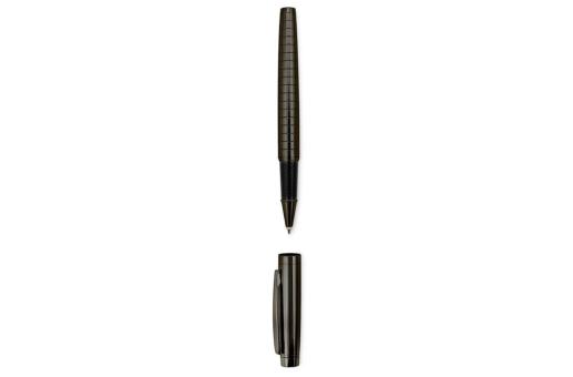 Ball pen and rollerball set Dallas in gift box Anthracite