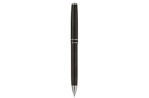 Pen set 2 stripes barrel metal Black