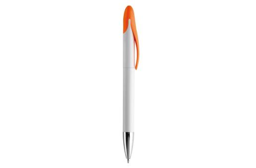 Speedy ball pen twist metal tip Orange/white