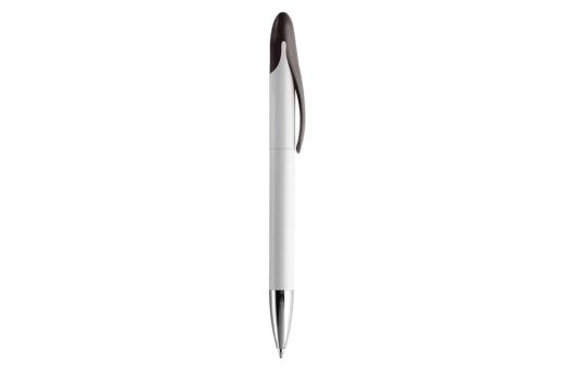 Speedy ball pen twist metal tip White/black