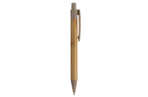 Ball pen bamboo with wheatstraw Convoy grey