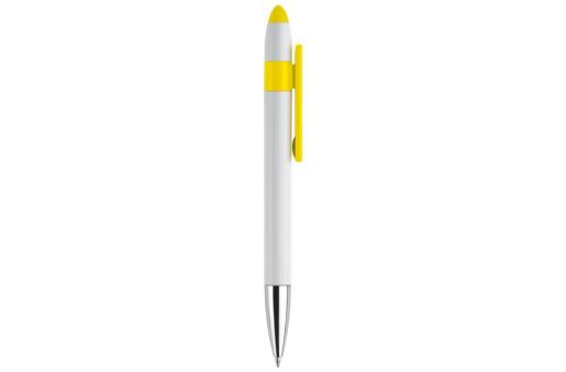 California ball pen twist/touch White/yellow