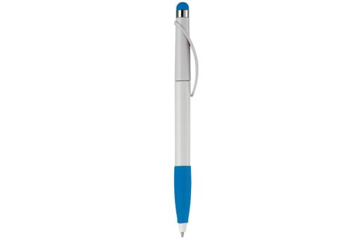 Cosmo stylus with grip, lightblue Lightblue, offwhite