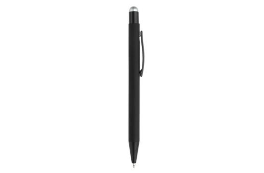 New York schwarz Gummiert Stylus Schwarz/silber