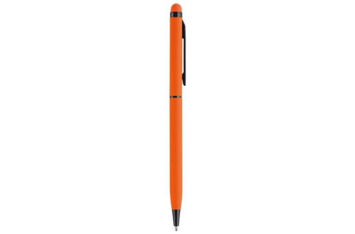 Slim stylus rubberised Orange