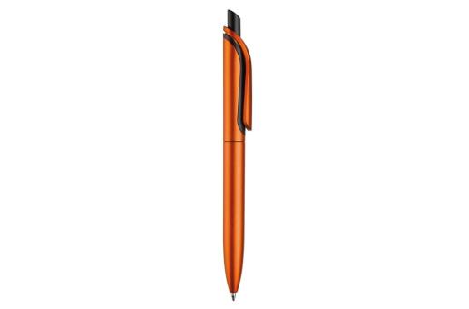 Kugelschreiber Click-Shadow metallic Orange