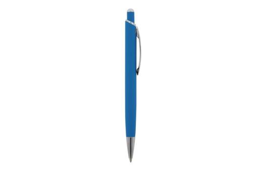 Ball pen Monaco Metal soft touch Light blue