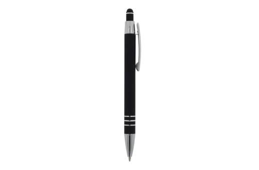 Ball pen Athens Metal soft touch Black