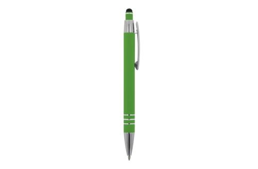 Ball pen Athens Metal soft touch Light green