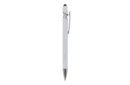 Ball pen Paris Metal soft touch White