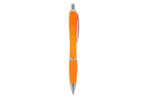 Ball pen Hawaii transparent Ocean Bound Plastic Transparent orange