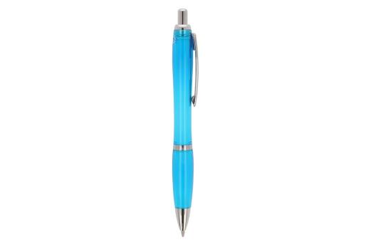 Ball pen Hawaii transparent Ocean Bound Plastic Transparent lightblue