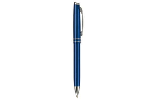 Ball pen metal 2 stripes Dark blue