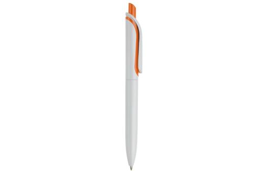 Ball pen Click Shadow Made in Germany Orange/white