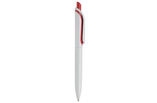 Ball pen Click Shadow Made in Germany White/red