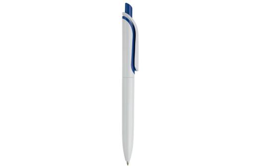 Ball pen Click Shadow Made in Germany White/blue