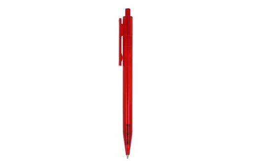 Ball pen Kuma transparent Transparent red