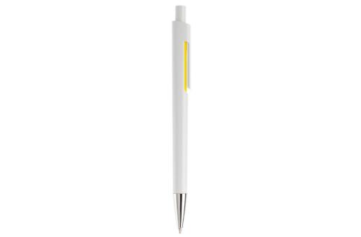 Ball pen Illusion White/yellow