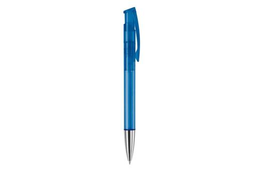 Avalon ball pen metal tip transparent Transparent blue