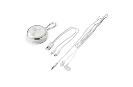 In-ear earphones White