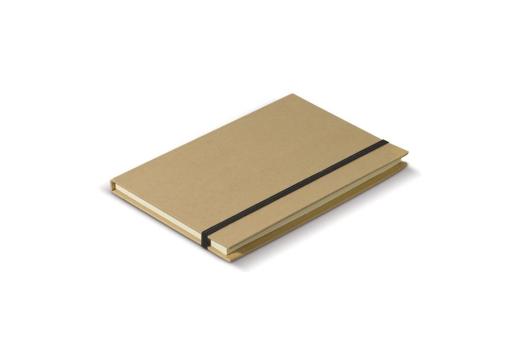 Cardboard notebook A5 Brown