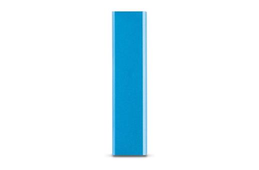 Powerbank Aluminium 2200mAh Hellblau