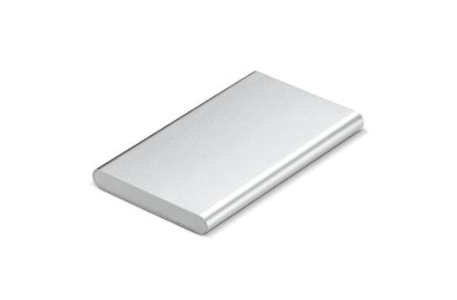 Powerbank Slim 4000mAh Silber