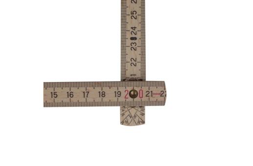 Folding ruler wood 2m premium natural Timber