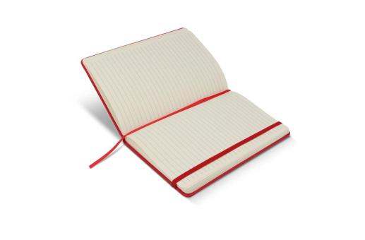 Notebook R-PET/PU GRS A5 Red