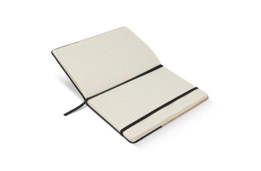 Notebook jute R-PET GRS Black