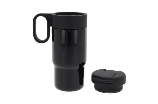 Isolierbecher Flow mit Griff 300ml Schwarz