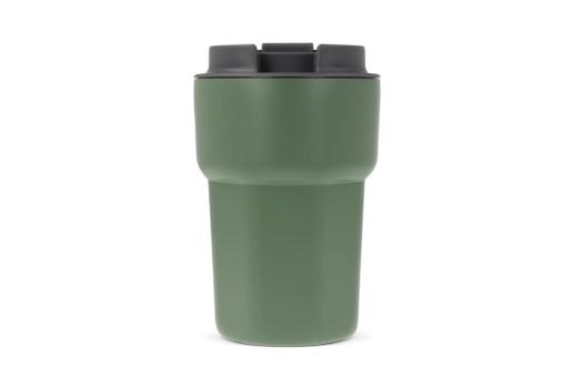 T-ceramic thermo mug with lid Zambezi 350ml Olive